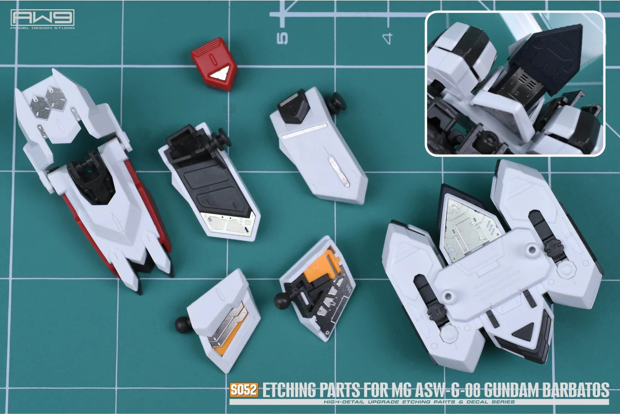 Madworks: S052 MG 1/100 ASW-G-08 高达巴巴托斯蚀刻零件