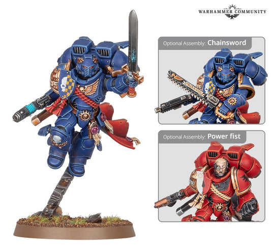 Warhammer 40000: Space Marines Captain with Jump Pack