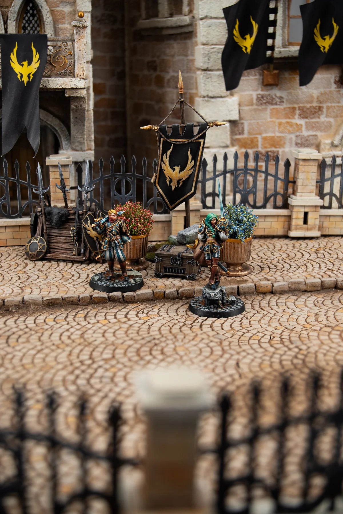 Warcrow: Black Legion Officers