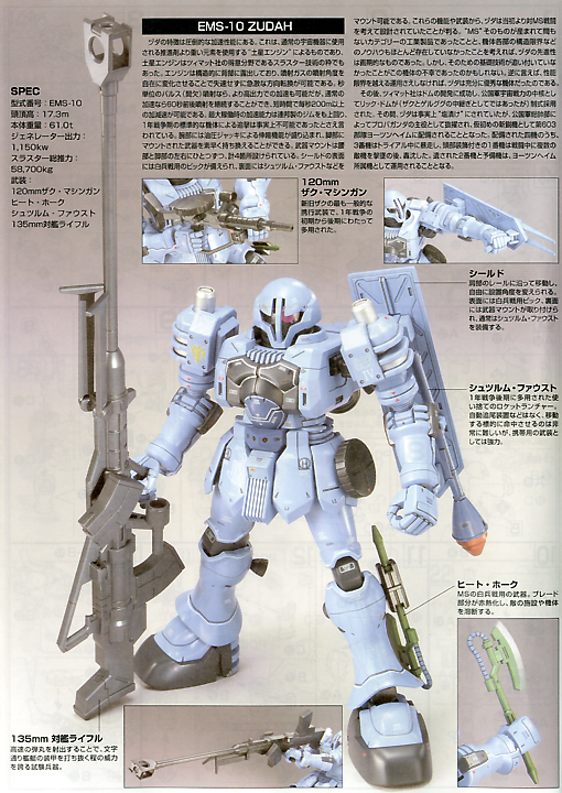 HGUC 1/144 EMS-10 Zudah