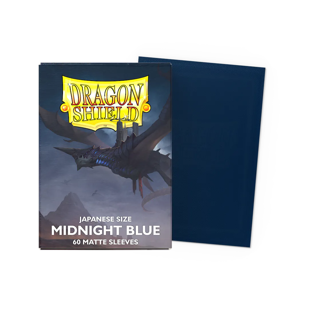 Midnight Blue - Matte Sleeves - Japanese Size