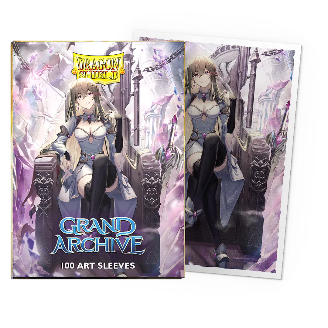 Grand Archive - Merlin, Kingslayer - Matte Art Sleeves - Standard Size (100)