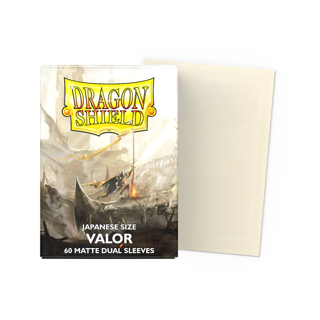 Valor - Dual Matte Sleeves - Japanese Size