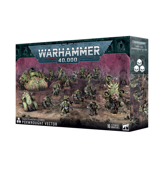Warhammer 40000: Death Guard Poxwrough Vector Army Set