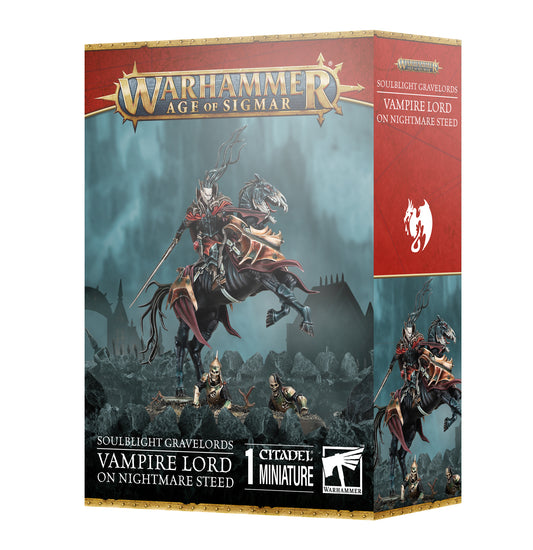 Warhammer Age of Sigmar: Vampire Lord on Nightmare Steed