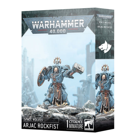 Warhammer 40000: Space Wolves - Arjac Rockfist