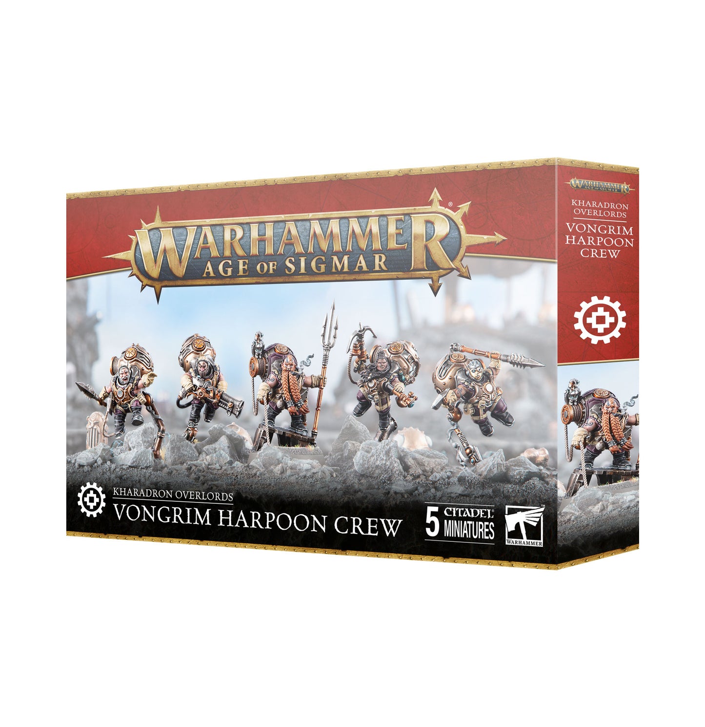 Warhammer Age of Sigmar: Kharadron Overlords - Vongrim Harpoon Crew