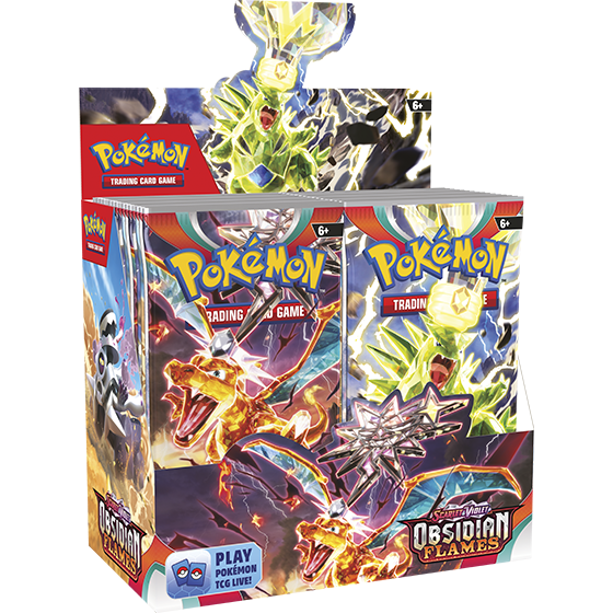POKÉMON TCG: SCARLET & VIOLET—OBSIDIAN FLAMES BOOSTER BOX (Sealed)