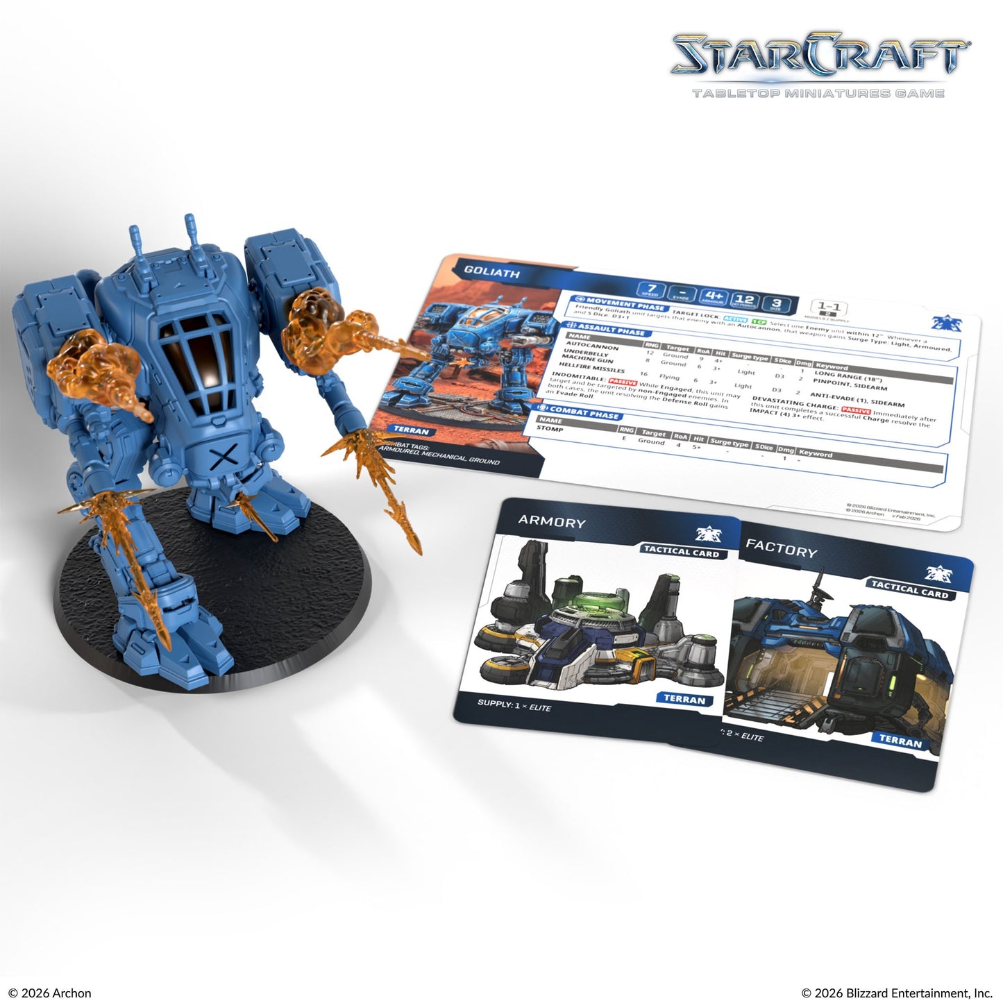 Starcraft The Miniatures Game - Terran Goliath