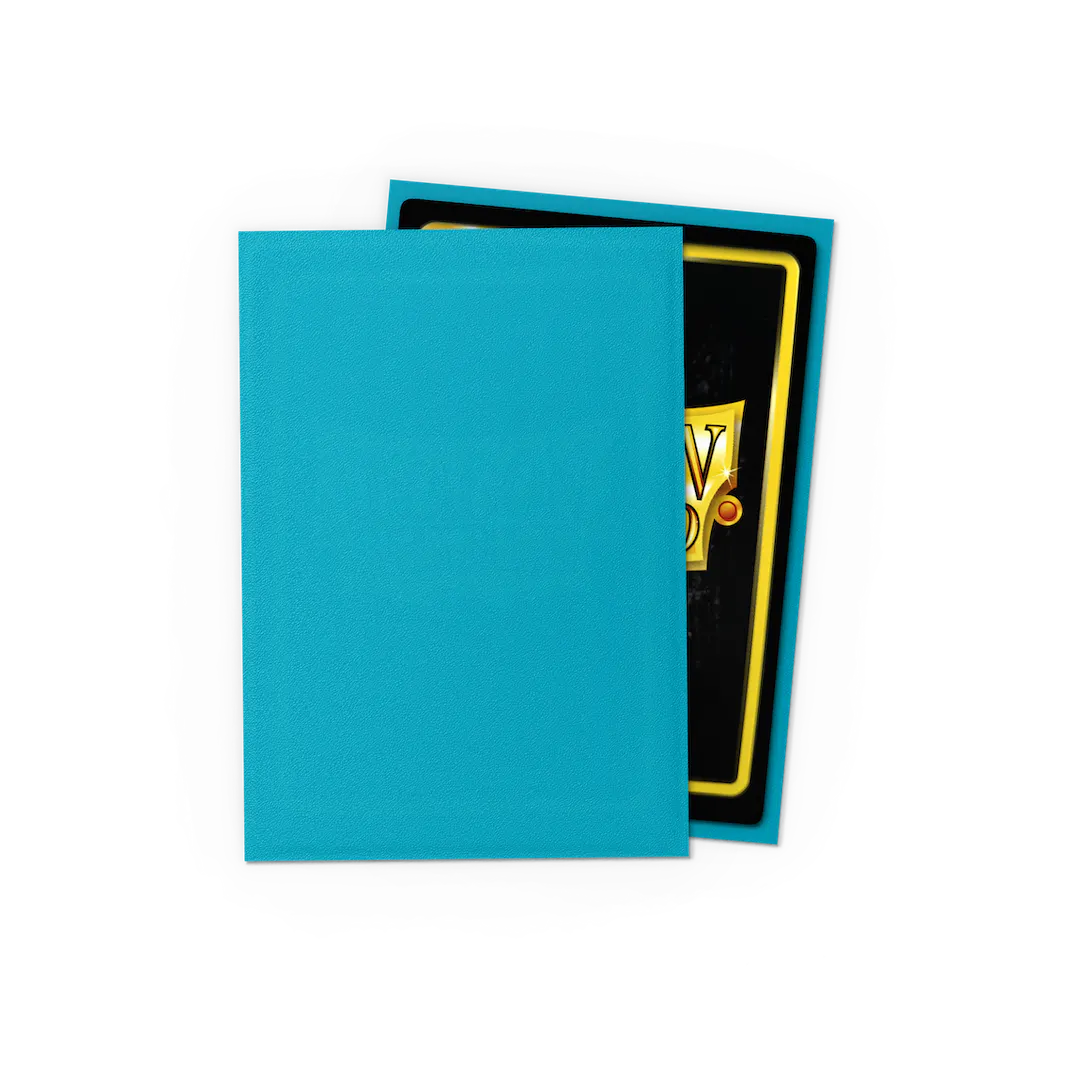 Turquoise Matte Sleeves - Japanese Size