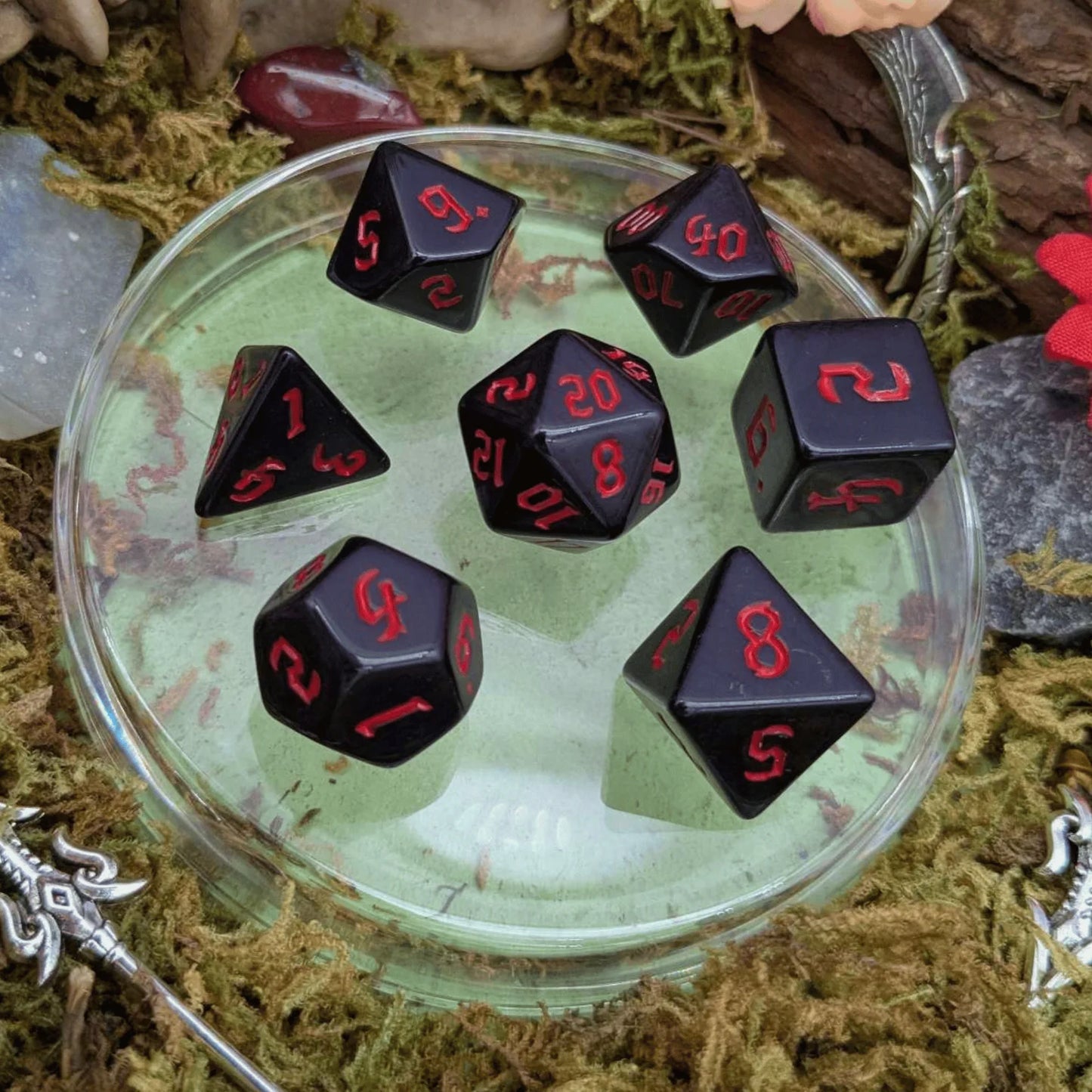 Dice Goblin: Witch Red Dice Set