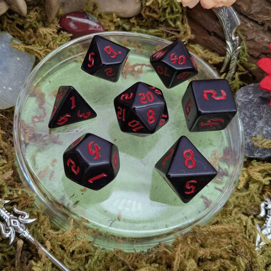 Dice Goblin: Witch Red Dice Set