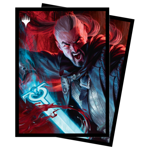 Standard Deck Protector Sleeves (100ct) for Magic: The Gathering - Innistrad: Crimson Vow Odric, Blood-Cursed