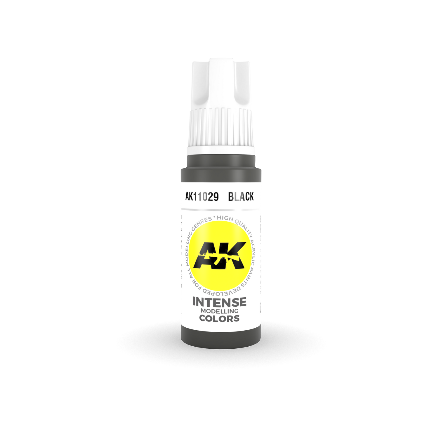 AK Interactive 第三代亚克力黑色 17ml