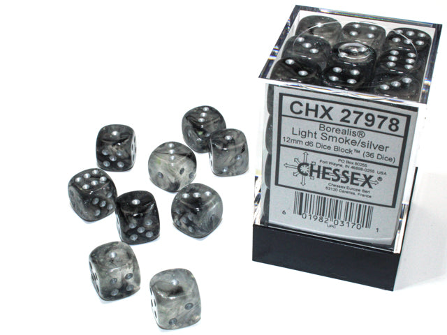 Borealis: 36D6 Light Smoke / Silver Luminary
