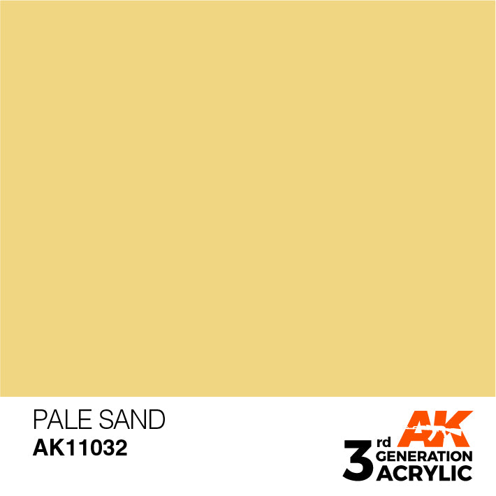 AK Interactive 3rd Gen Acrylic Pale Sand 17ml
