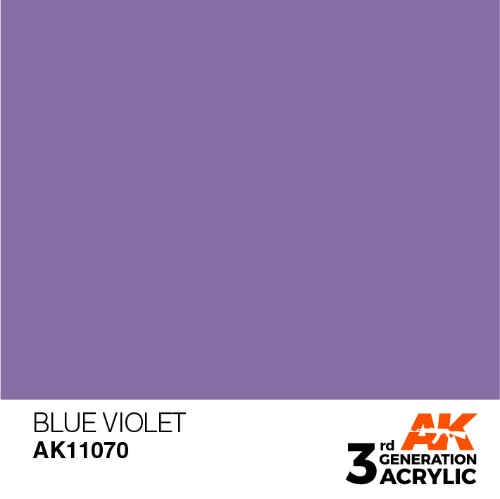 AK Interactive 3rd Gen Acrylic Blue Violet 17ml