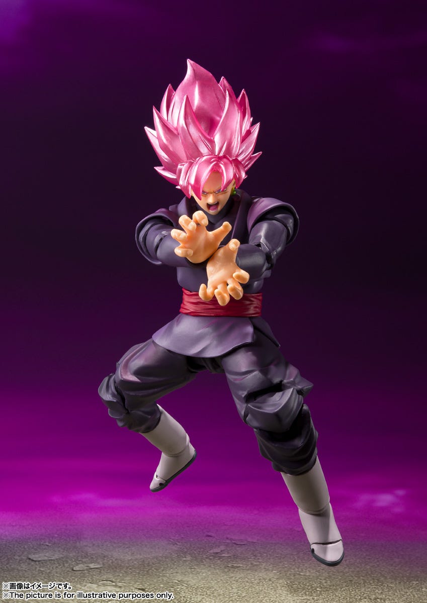 Bandai Spirits S.H.Figuarts, Goku Black Super Saiyan Rose - 'Dragon Ball Super'