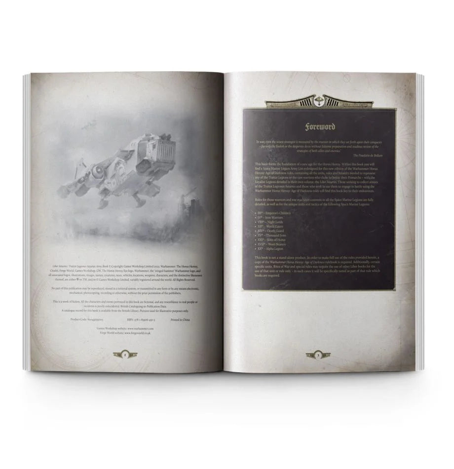 战锤:荷鲁斯叛乱 - Liber Hereticus