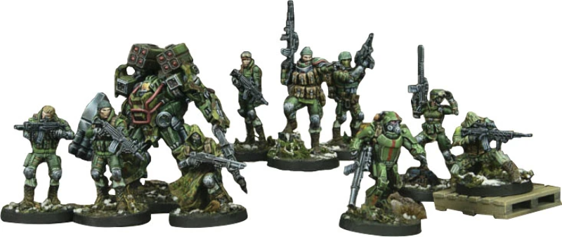Infinity: Aridana Tartary Army Corps Action Pack