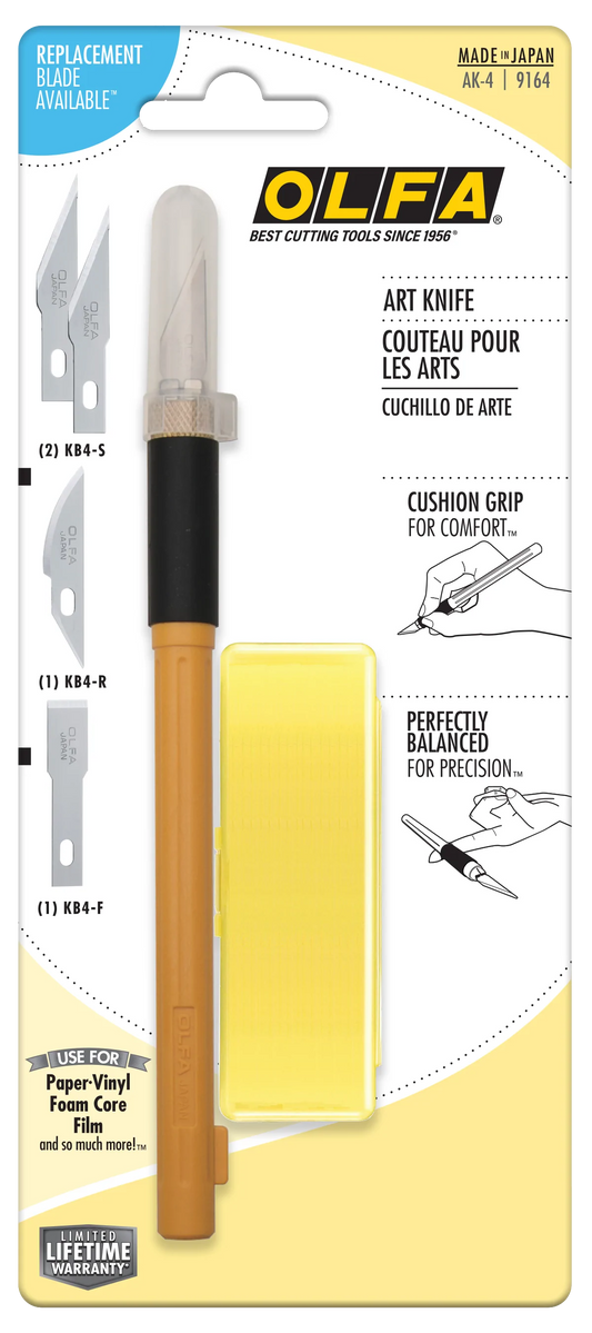 OLFA Cushion Grip Graphic Art Knife (AK-4)