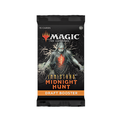 Magic The Gathering - Innistrad: Midnight Hunt Draft Booster Pack Tabletop Renaissance Games & Hobbies Magic The Gathering - Innistrad: Midnight Hunt Draft Booster Pack Tabletop Renaissance Games & Hobbies