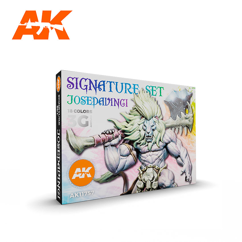 AK Interactive: Jose DaVinci Signature Set 3G