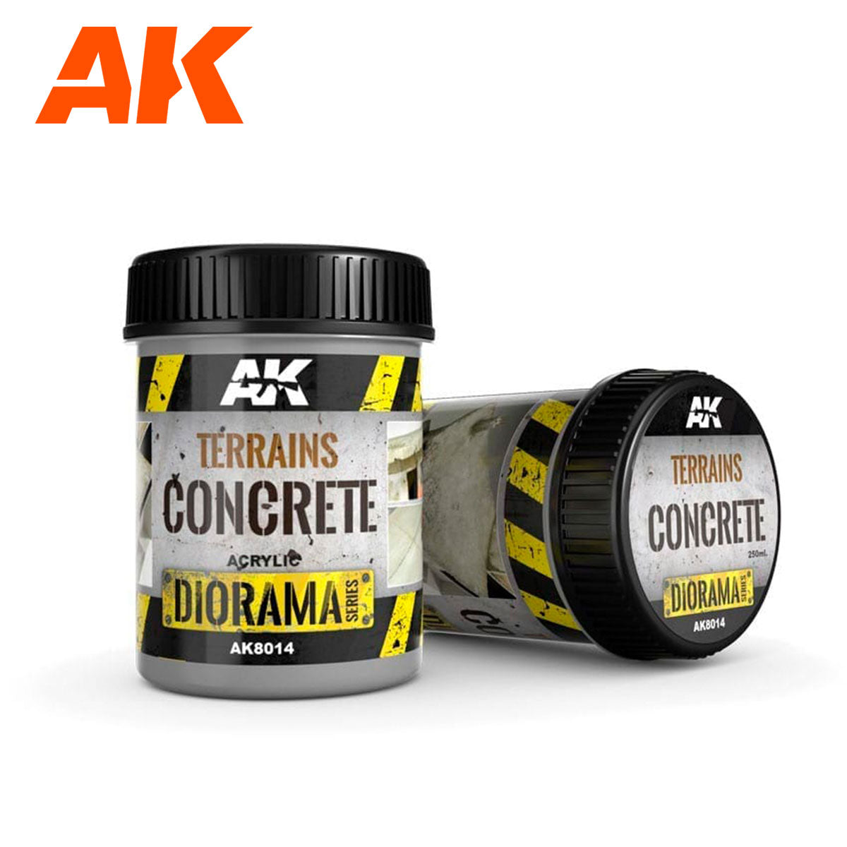 AK Interactive Terrains Concrete - 250ml (Acrylic)
