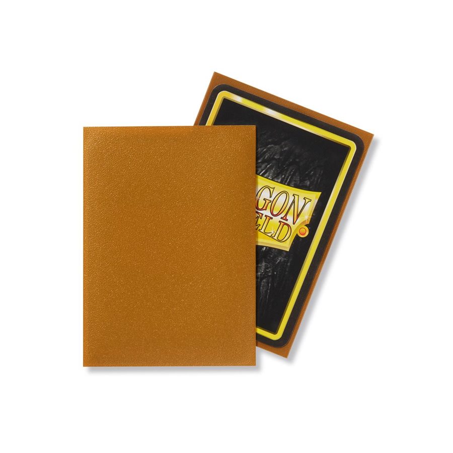 Sleeves: Dragon Shield Matte Gold (100)