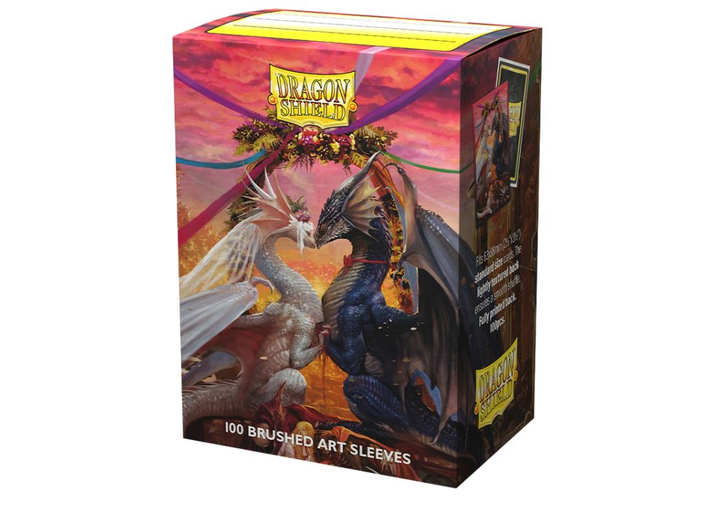 Limited Edition Brushed Art Sleeves: Valentine Dragon 2023