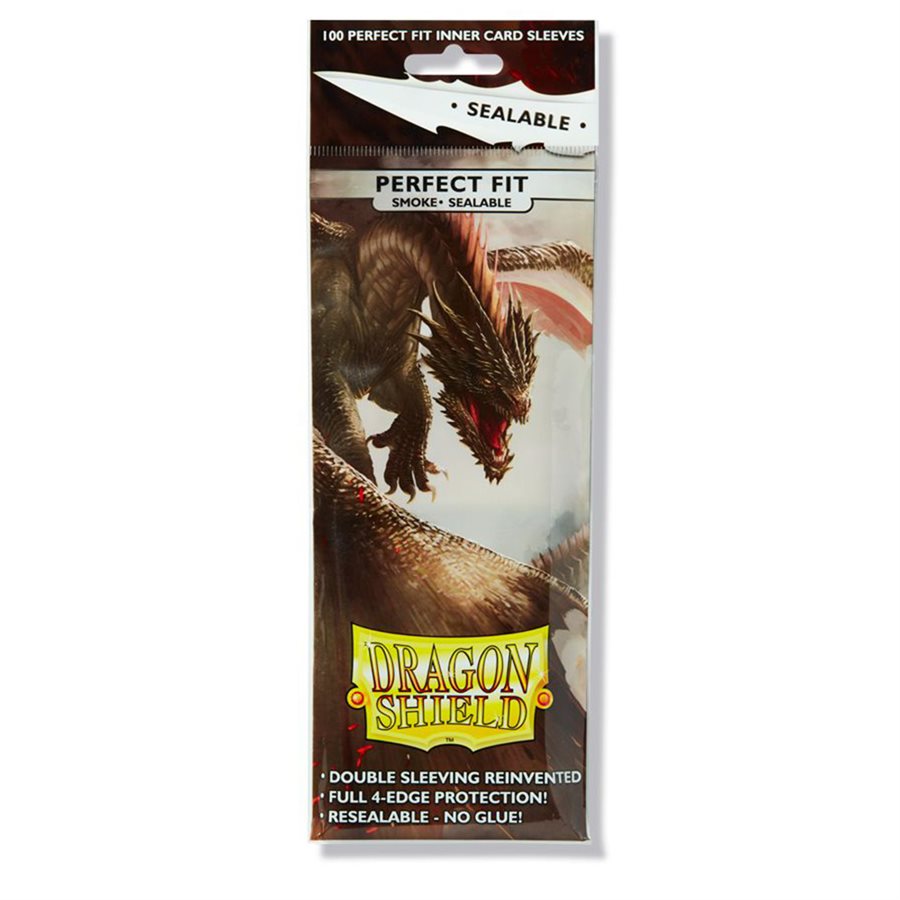 Sleeves: Perfect Fit Sealable - Smoke (100)