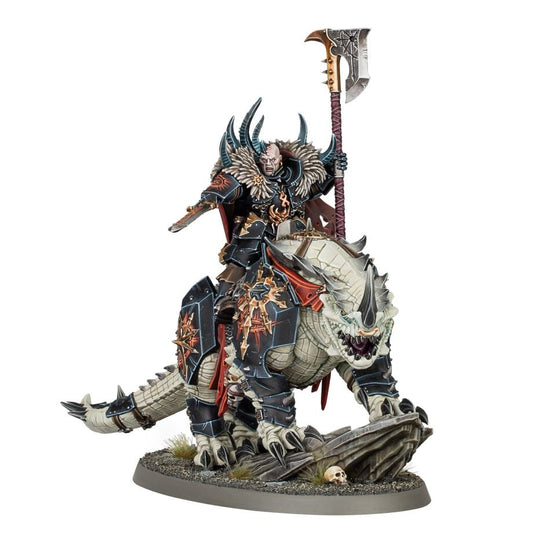 Warhammer Age of Sigmar: Slaves to Darkenss - Chaos Lord on Karkadrak