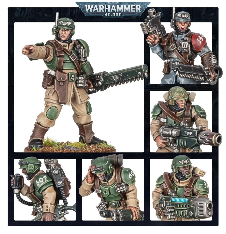 Warhammer 40000: Astra Militarum - Cadian Shock Troops