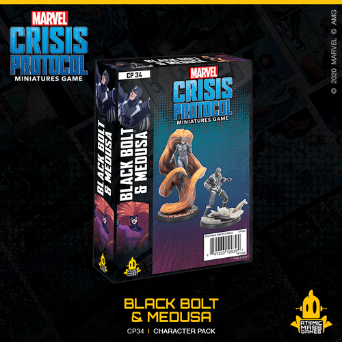 Marvel: Crisis Protocol - Black Bolt & Medusa
