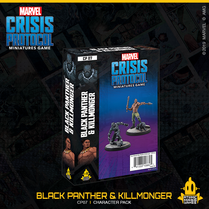 Marvel Crisis Protocol: Black Panther And Killmonger Character Pack