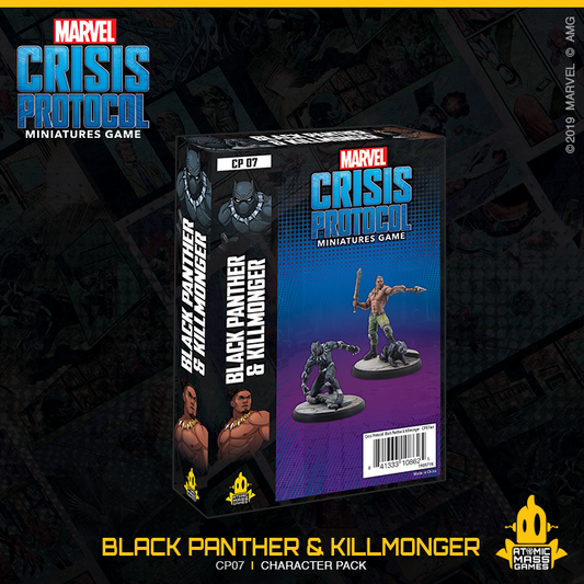 Marvel Crisis Protocol: Black Panther And Killmonger Character Pack