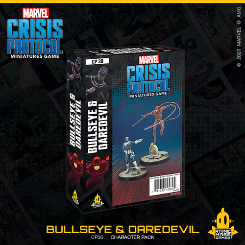 Marvel Crisis Protocol: Bullseye And Daredevil Character Pack