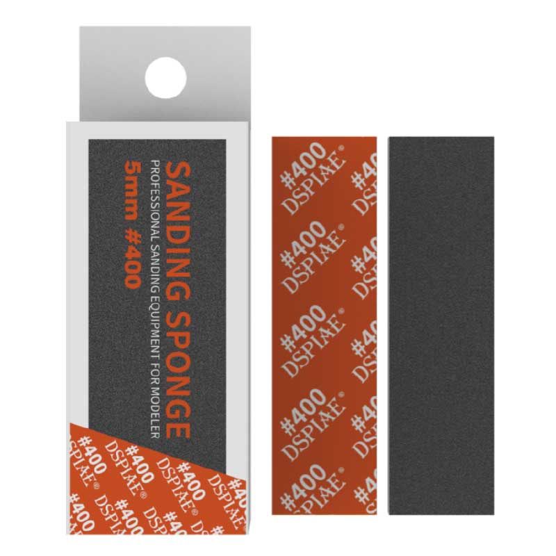 DSPIAE 5mm #400 Sanding Sponge 5Pcs