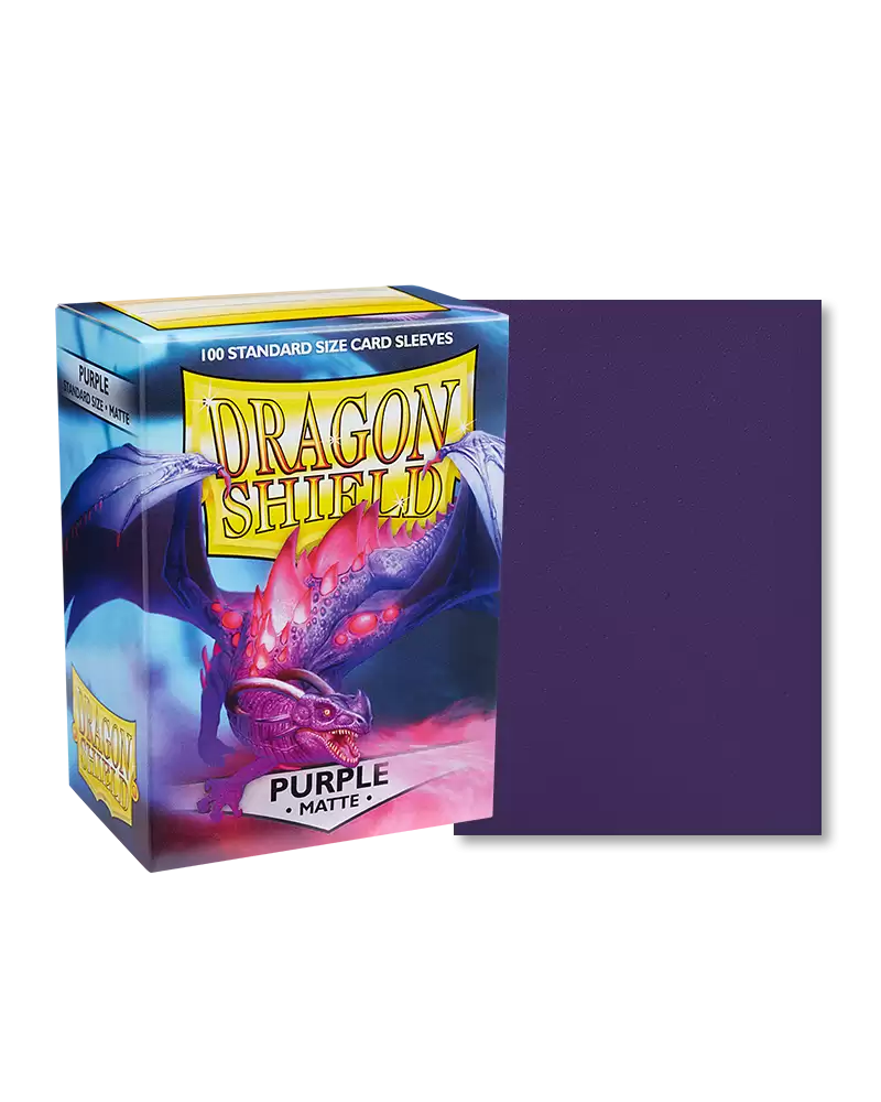 Sleeves: Dragon Shield Matte Purple (100)