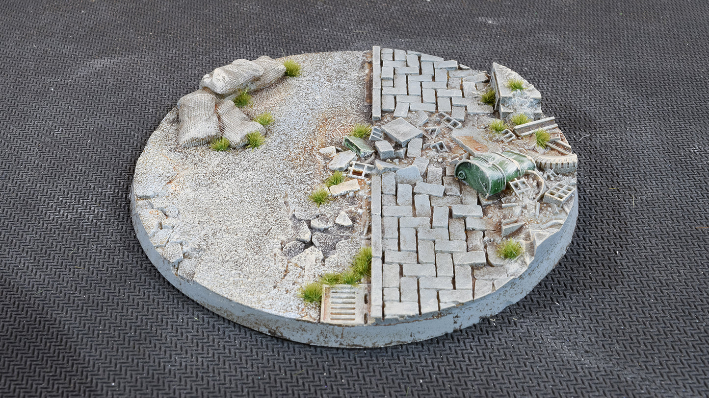Battle Ready Bases - Urban Warfare - Round 100mm (x1)
