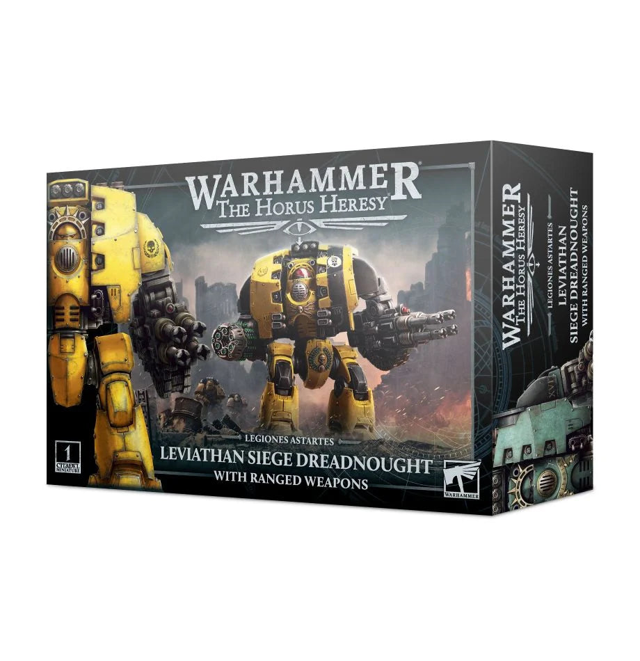 Horus Heresy: Leviathan Siege Dreadnought + Ranged Weapons