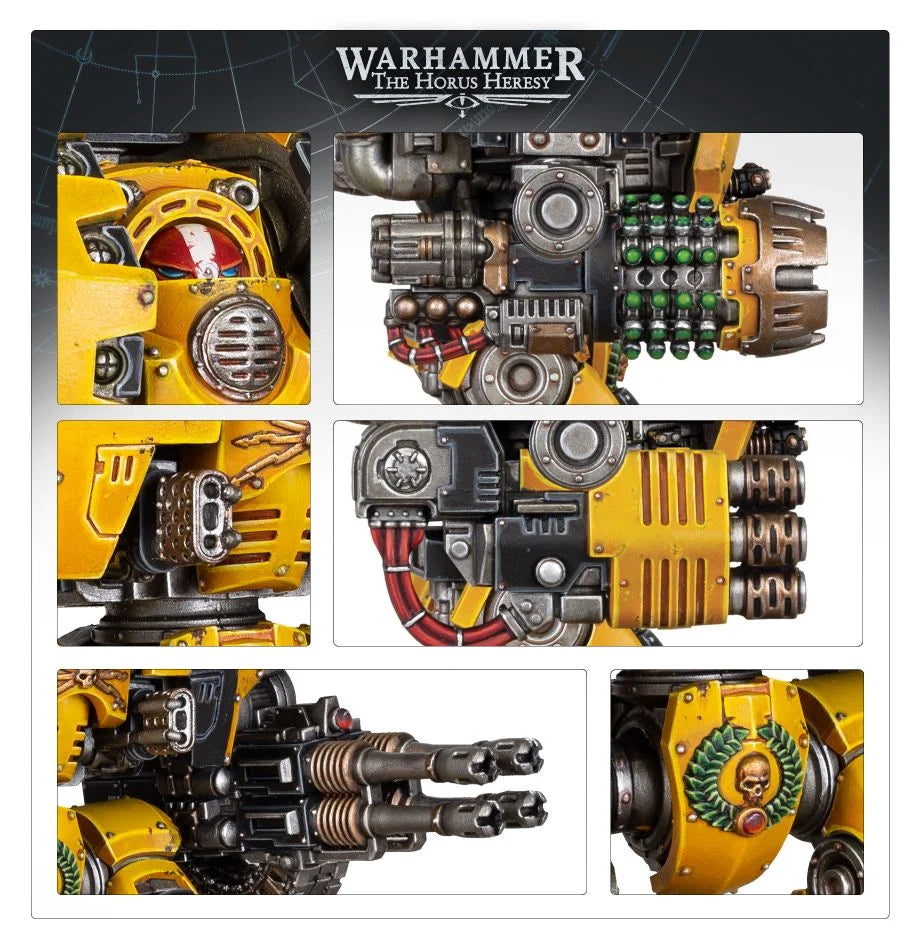 Horus Heresy: Leviathan Siege Dreadnought + Ranged Weapons