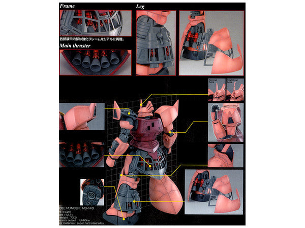 MG 1/100 MS-14S Char's Gelgoog Ver. 2.0