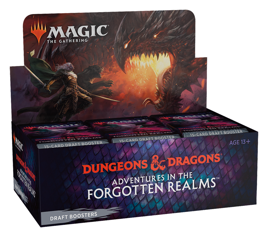 Magic The Gathering: Adventures In The Forgotten Realms Draft Booster Box