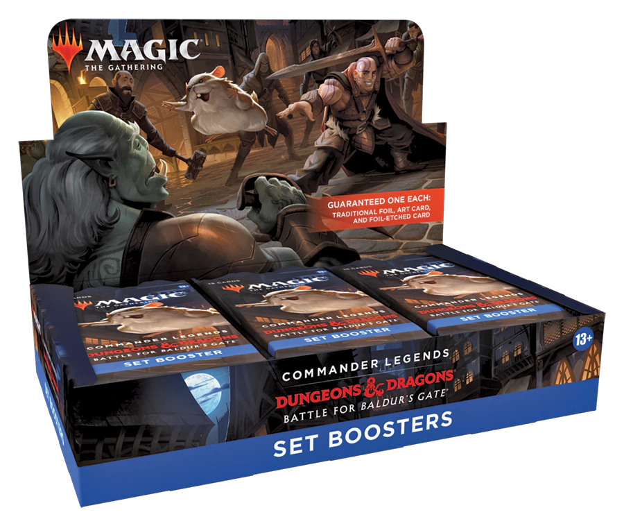 MTG: Commander Legends - Battle for Baldur's Gate Set Booster Box (Sea Tabletop Renaissance Games & Hobbies MTG: Commander Legends - Battle for Baldur's Gate Set Booster Box (Sea Tabletop Renaissance Games & Hobbies