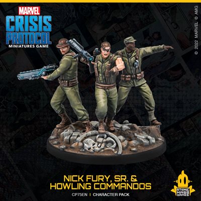 Marvel Crisis Protocol: Nick Fury Sr & the Howling Commandos