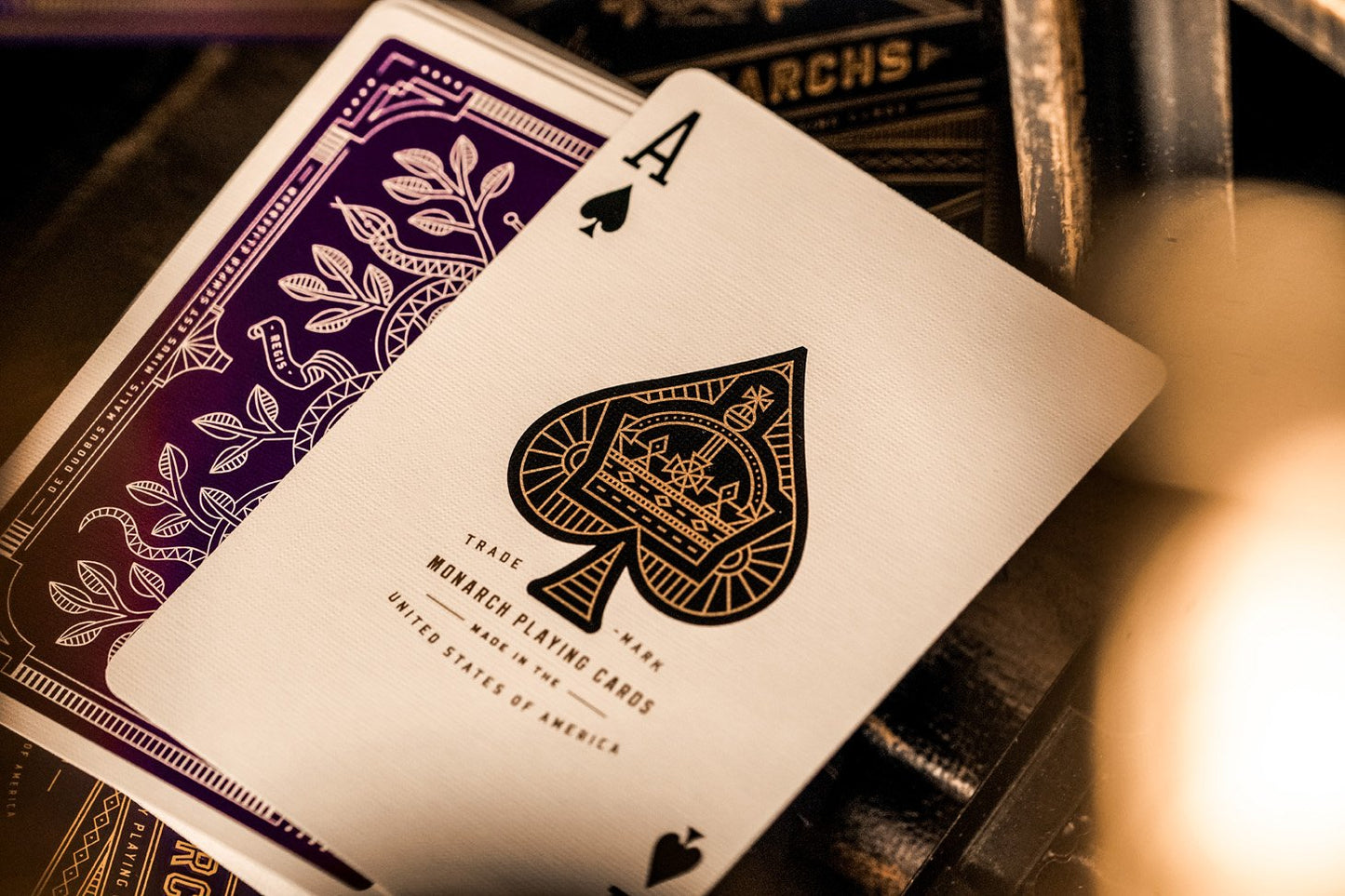 Theory 11 Playing Cards- Purple Monarchs