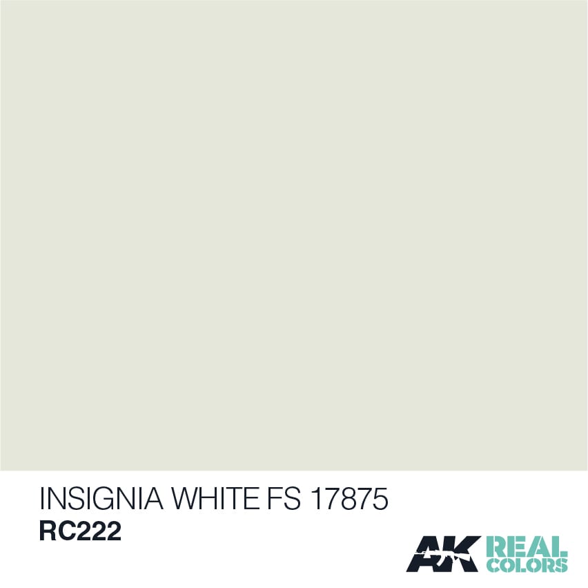 AK Interactive Real Colors Insignia White FS-17875 10ml
