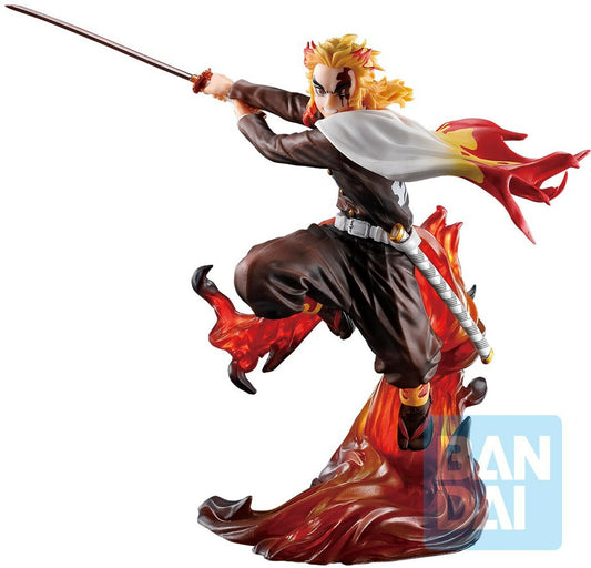 Bandai Ichibansho Figure Kyojuro Rengoku -Shake The Sword Burn Your Heart- (Demon Slayer: Kimetsu no Yaiba)