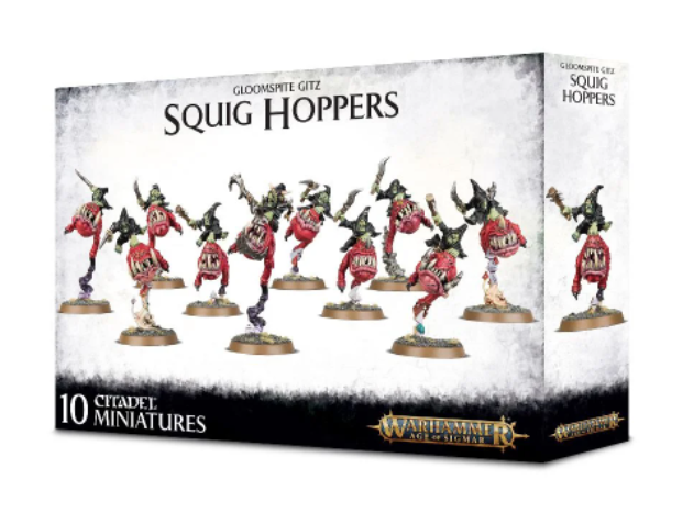 西格玛时代:忧郁吉兹 - Squig Hoppers